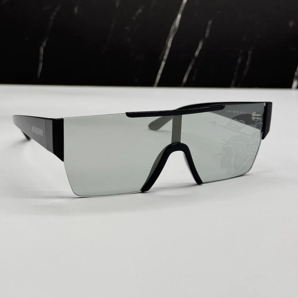 NEW BURBERRY BE4291 3001/69 SUNGLASSES BLACK/SILVER UNISEX EYEWEAR BE4291 300169